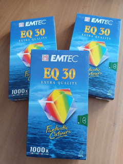 VHS EMTEC EQ 30 - videokazeta